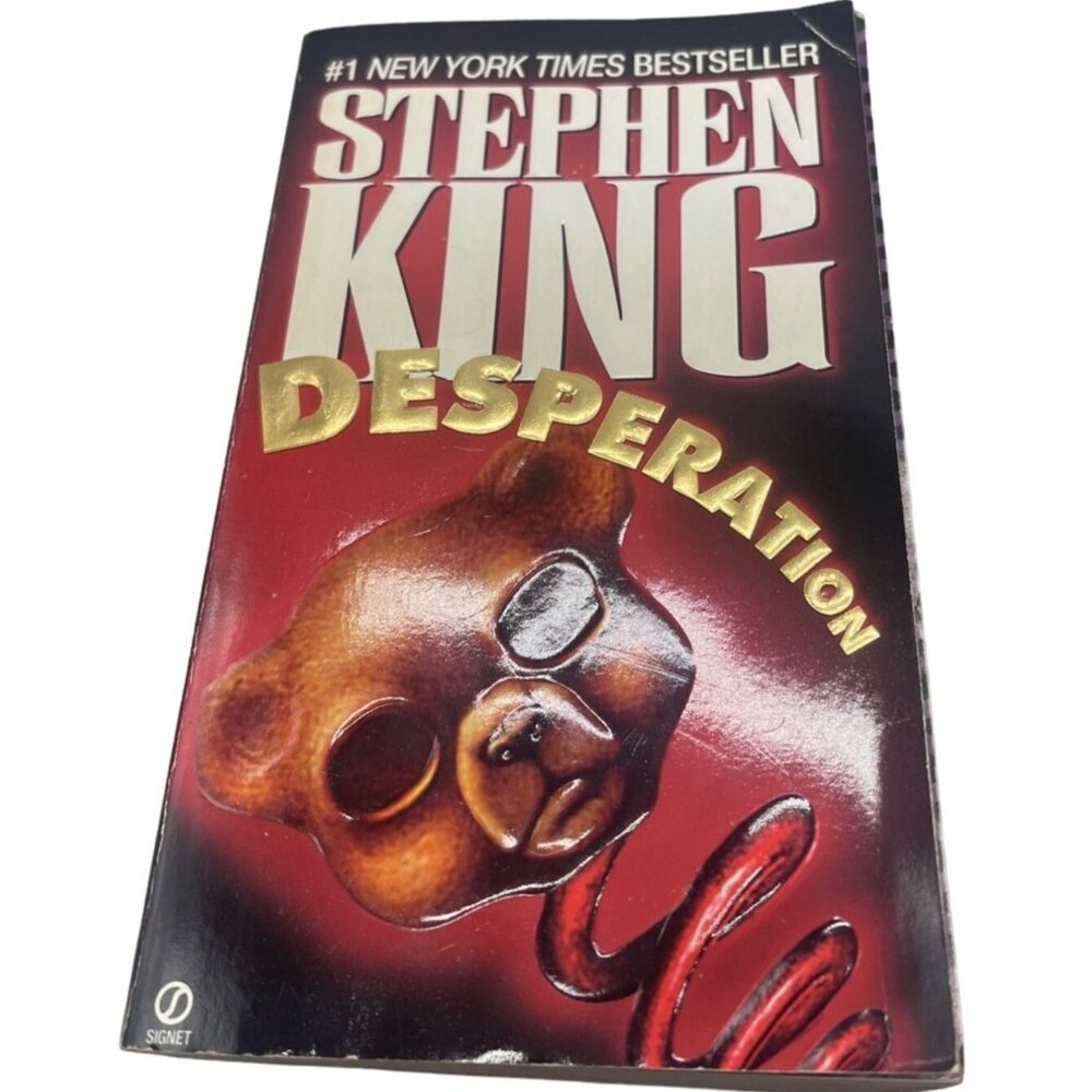 Stephen King Desperation paperback book English New York times bestseller READ